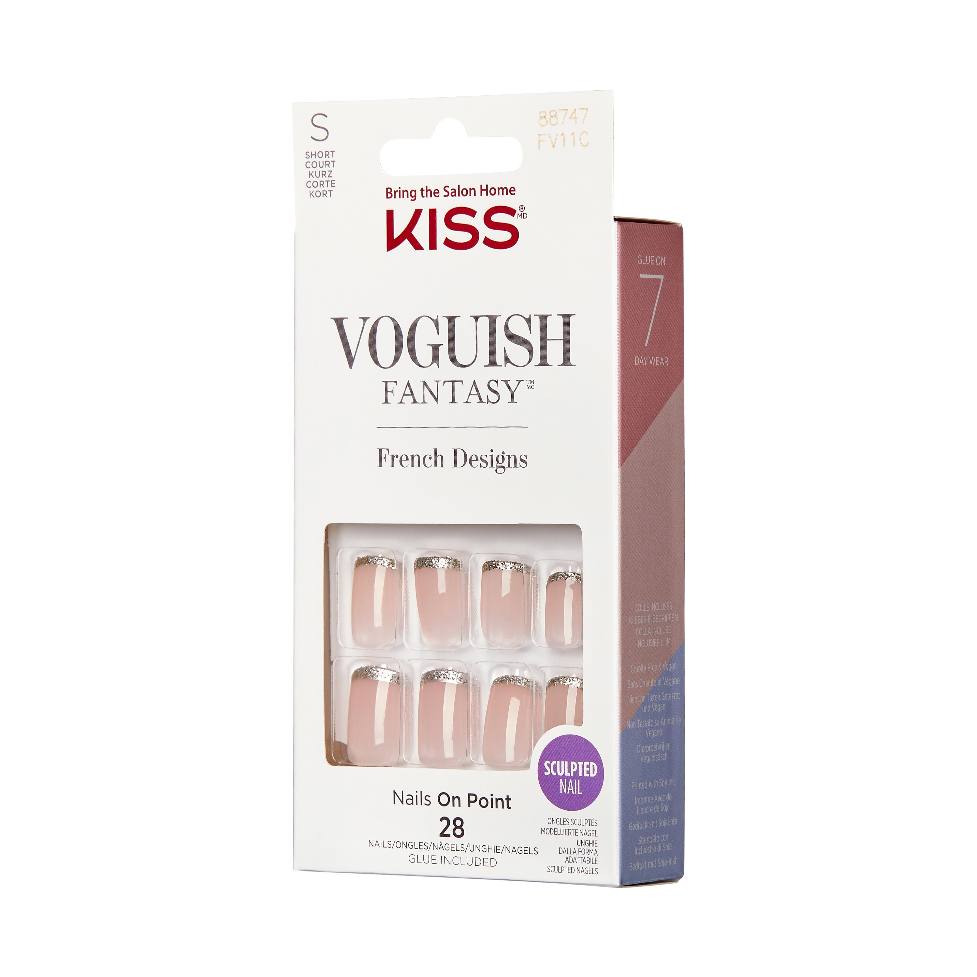 KISS Voguish Fantasy Nails - Bisous