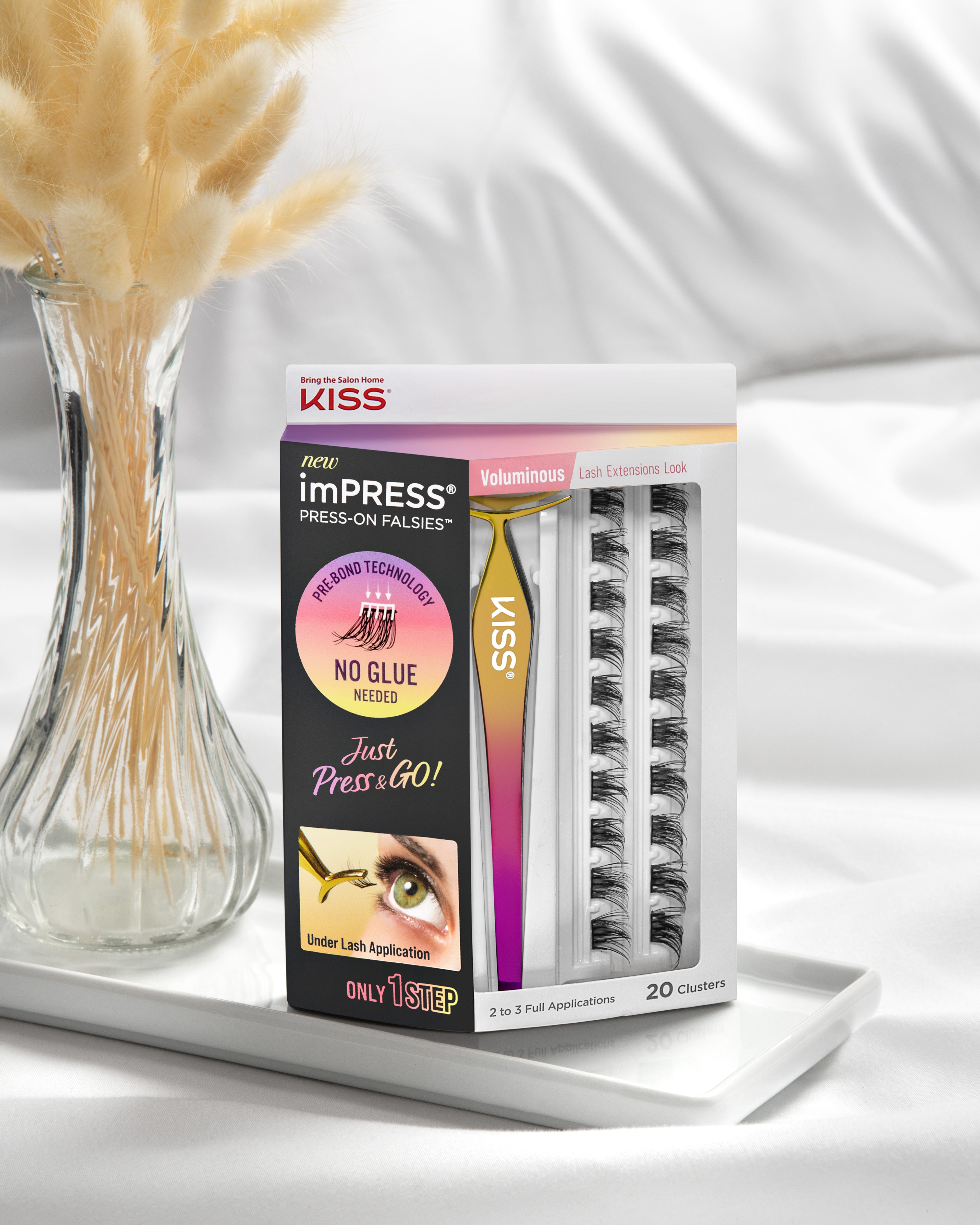 imPRESS Press-On Falsies 20 Clusters - Voluminous