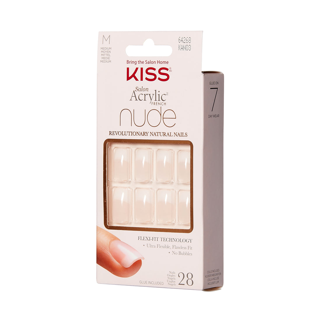 KISS Salon Acrylic French Nude Nails - Cashmere