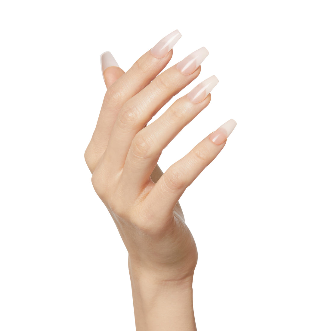 KISS Salon Acrylic French Nude Nails - Leilani