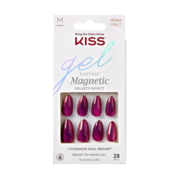 KISS Gel Fantasy Magnetic Nails - Stream