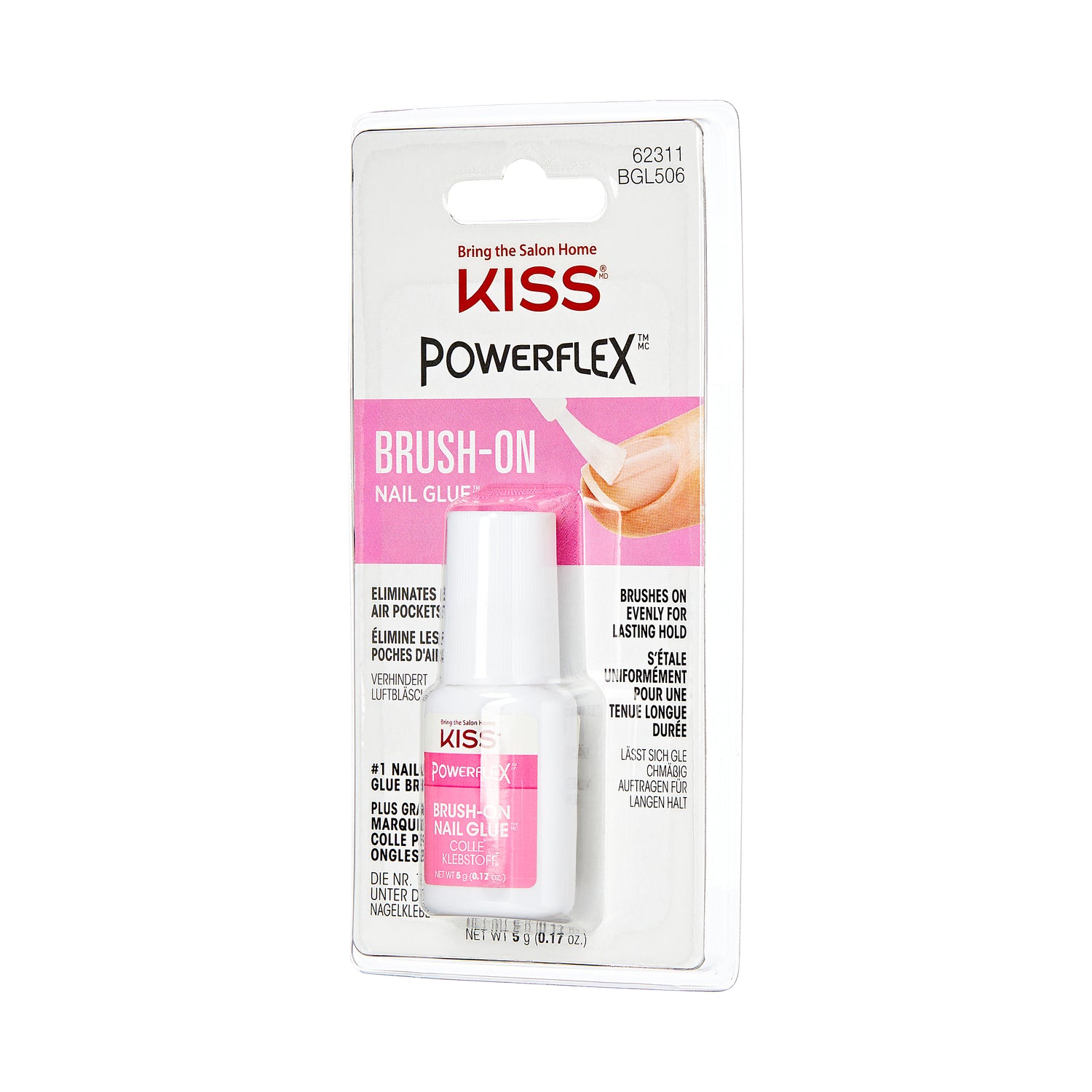 KISS PowerFlex Brush-On Nail Glue