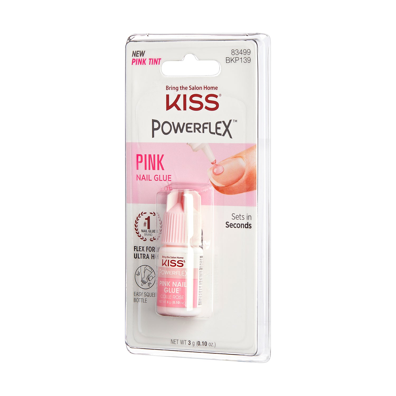 KISS Maximum Speed Pink Nail Glue