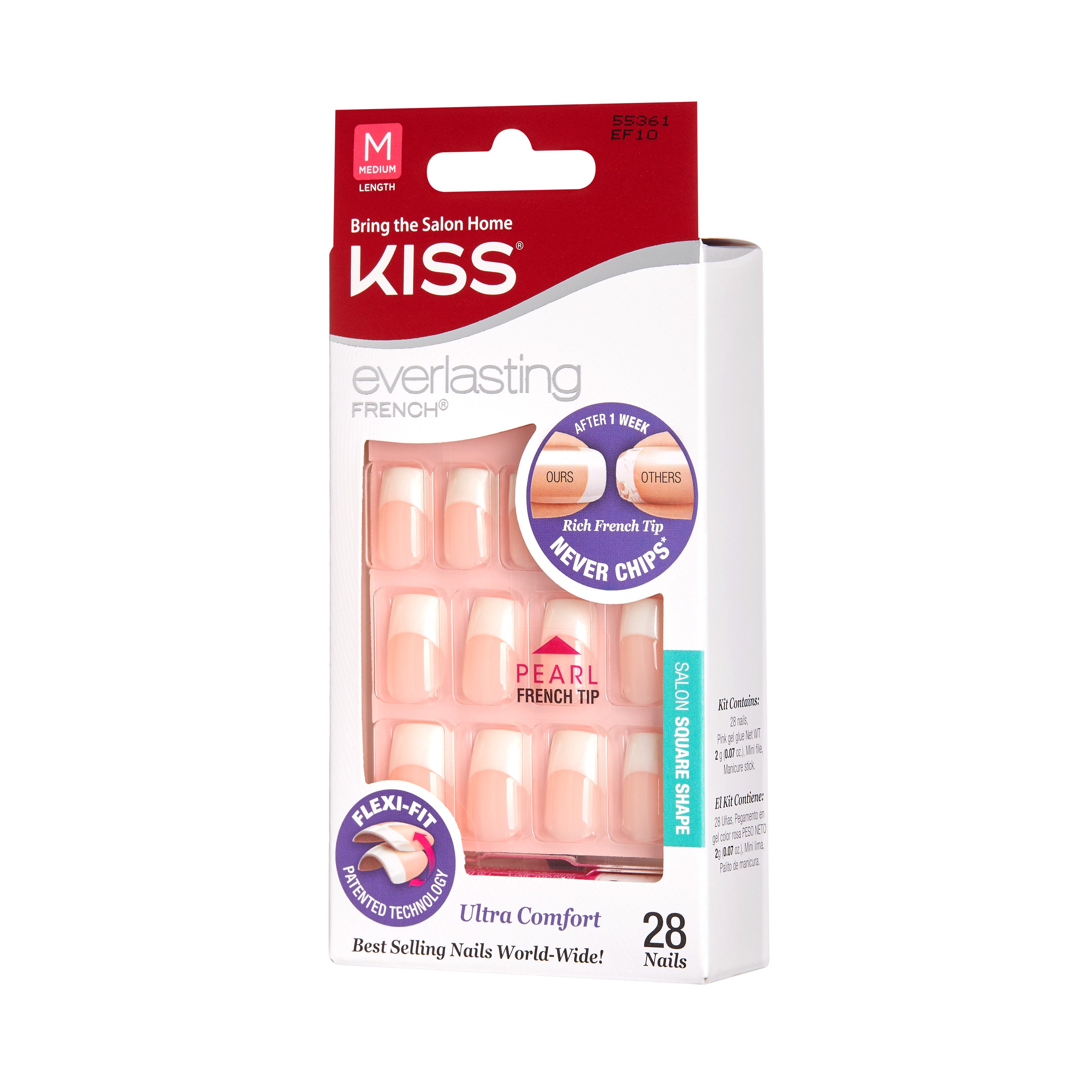 KISS Everlasting French Nails - Wedding Gown