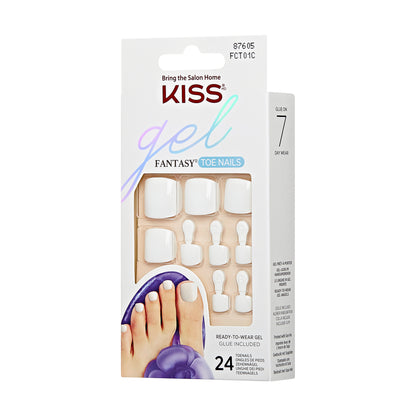 KISS Gel Fantasy Toenails- This is Classic