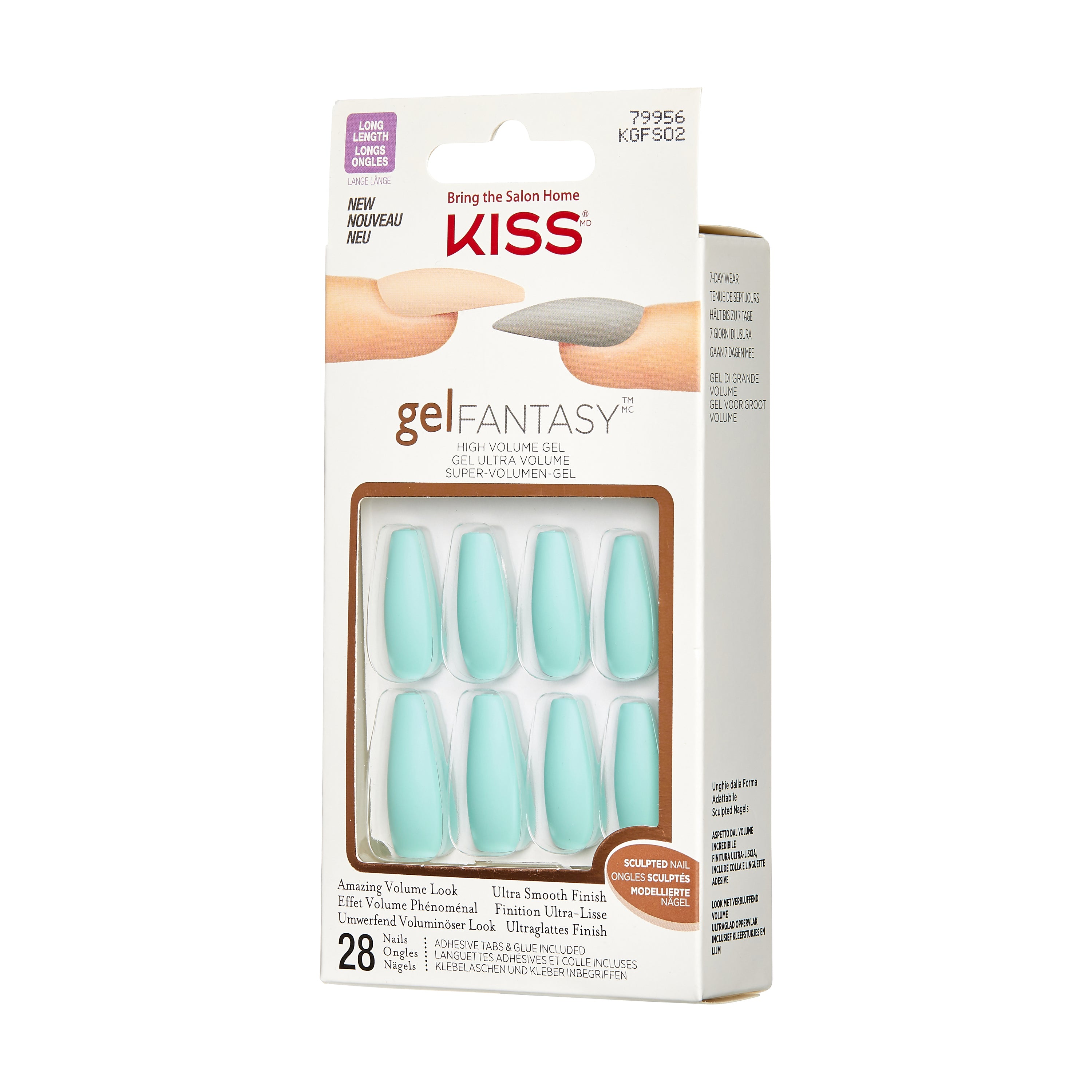 KISS Gel Fantasy Sculpted Nails - Back It Up