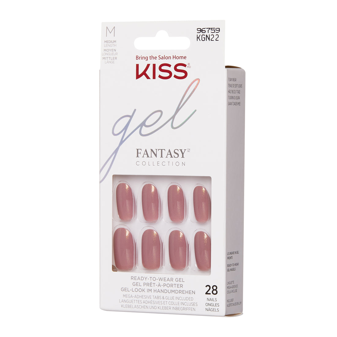 KISS Gel Nails -Brighter Than The Sun