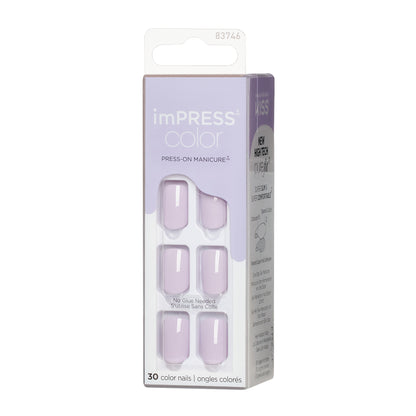 imPRESS Color Press-On Manicure - Picture Purplect