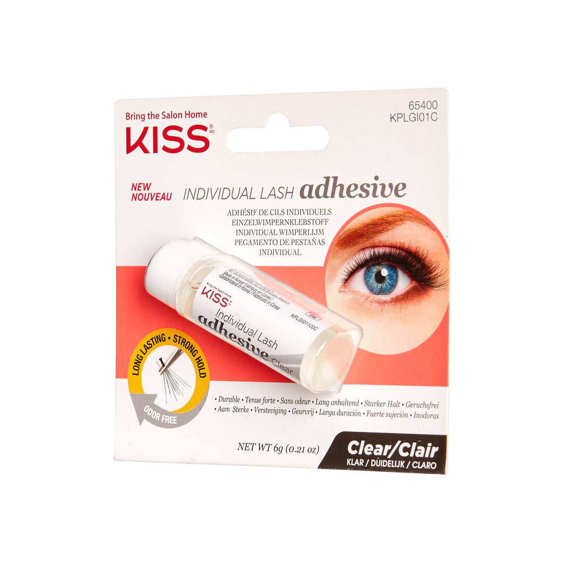 KISS Individual Lash Glue Clear &quot;C&quot;